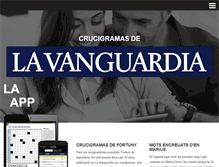 Tablet Screenshot of crucigramasapp.com